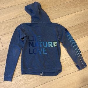 Free City Logo Zip Up Sweatshirt